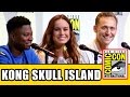 KONG SKULL ISLAND Comic Con Panel - Tom Hiddleston, Brie Larson, John Goodman KONG SKULL ISLAND Comic Con Panel - Tom Hiddleston, Brie Larson, John Goodman