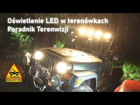 Oświetlenie LED w terenówkach. Poradnik Terenwizji