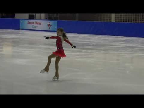 13th Santa Claus Cup 2019: Nikolina Korotkikh(RUS) - Mini Cubs girls ISU 8 Free Skating