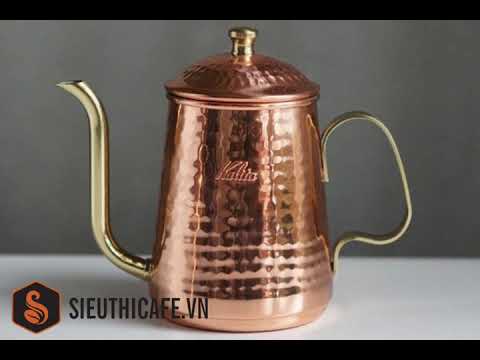 Ấm Rót Kalita Đồng 600ml — Japan