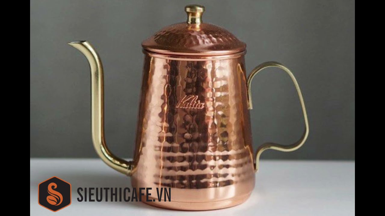 Ấm Rót Kalita Đồng 600ml — Japan