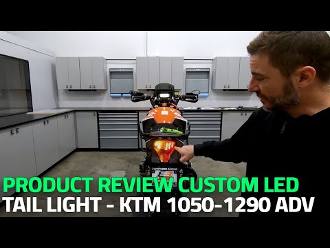 PRODUCT REVIEW - CUSTOM LED INTEGRATED TAIL LIGHT - KTM 1050-1290 ADVENTURE (2013-2020)