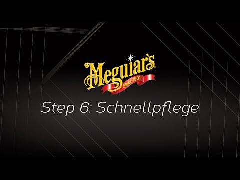 Step 6: Erhalt der Versiegelung mit Schnellreiniger und Sprühwachs