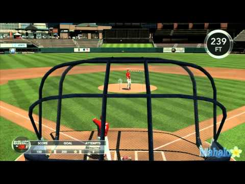 MLB 2K11 Walkthrough - Hitting Training Drills - Plate Battle