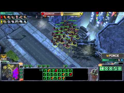 StarCraft 2 - MorroW [Z] vs Beastyqt [T] G1 (Commentary)