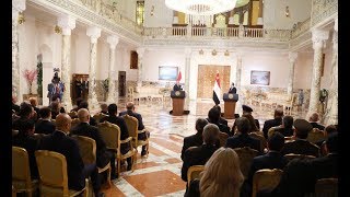 رئيس مجلس الوزراء عادل عبد المهدي والرئيس المصري عبد الفتاح السيسي