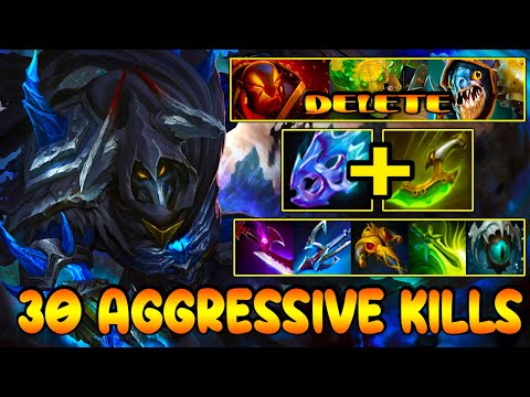 30 AGGRESSIVE KILLS [ Sven ] UNSTOPPABLE MONSTER BUILD - DOTA 2 GAMEPLAY