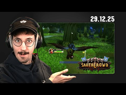 SAUERCROWD WOW HARDCORE LAN! (Tag 3) | Stream vom 29.12.25