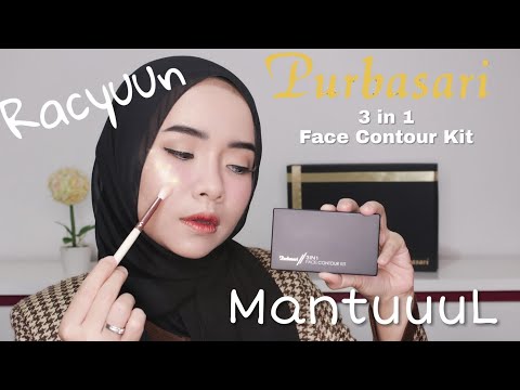 Produk Terbaru Purbasari 2019 Purbasari 3 in 1 Face Contour Kit Review | Febie Ananda