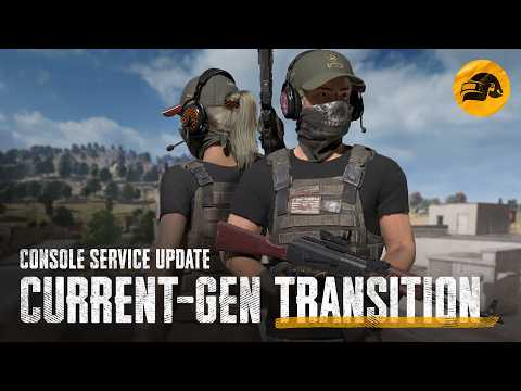 PUBG | Console Service Update: Transition Details & Special Rewards