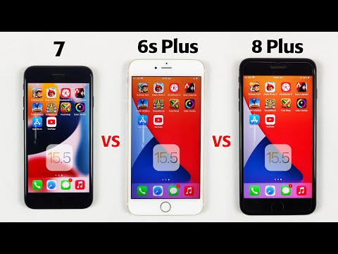 iPhone 7 vs 6s Plus vs 8 Plus SPEED TEST 2022 | 6S Plus Still BETTER in 2022?😨