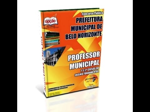 Apostila Belo Horizonte 2015 - Professor Municipal - 1º e 2º Ciclos Ensino Fundamental