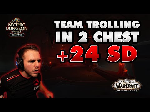 CLOSEST 2 Chest Ever | +24 Sanguine Depths | Great Push Echo Gingi PoV