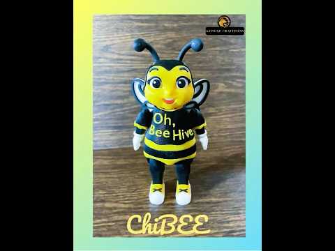 🐝 ChiBEE Flexi Character・ 3D File for 3D printing・Cults