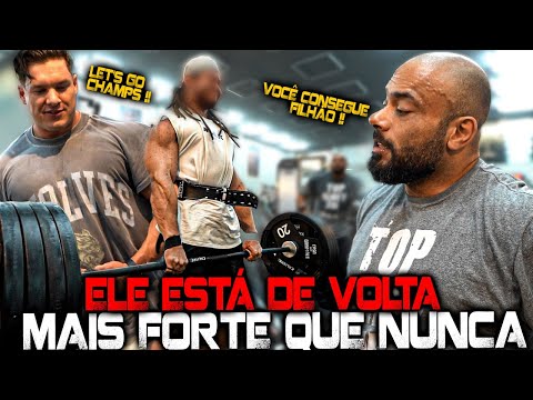 ELE VOLTOU MAIS FORTE DO QUE NUNCA - CAIKE E BALESTRIN FICARAM SURPRESOS !!!