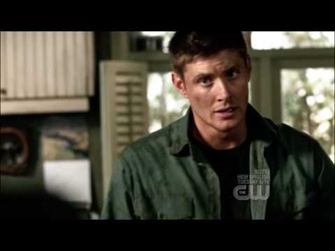 Supernatural 4x01 Lazarus Rising 04 Dean Visits Bobby HD