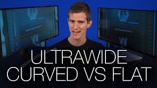 Video thumbnail for Curved vs Flat Monitors ft Samsung S34E790C + LG 34UM95 by NCIX Tech Tips
