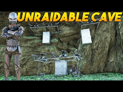 We Claimed The Best Custom Cave On Day 1 - ARK