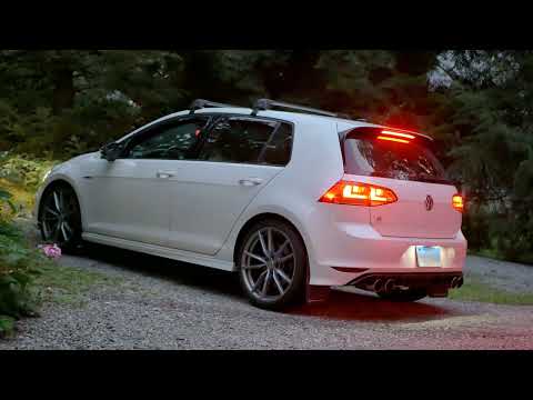 MK7 VW Golf R Exhaust Comparison - Stock vs. Borla Valved Catback