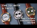 The 70s With A Twist! - OSO Orbit Hybrid Chronograph Review