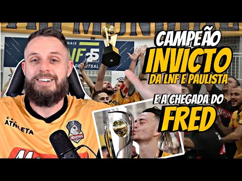 Os 10 ANOS DO MAGNUS FUTSAL -A CHEGADA DO FRED E CAMPEÃO INVICTO