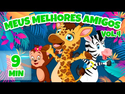 Meus Melhores Amigos Vol. 4 - Giramille 9 min | Desenho Animado Musical