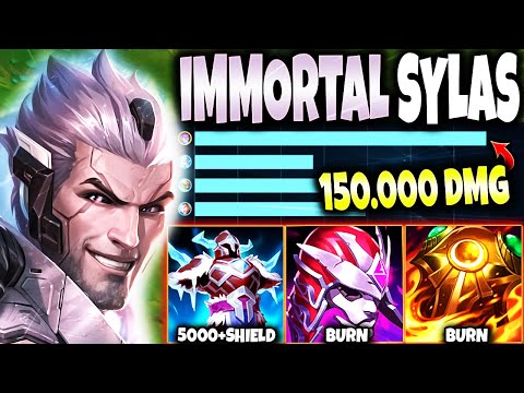 My Most BROKEN Immortal Sylas Top Build EVER with 150.000+ TOTAL DMG 🔥 LoL Top Sylas s12 Gameplay