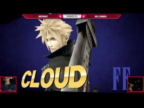 VS Weekly 6/22/17 - Winners R3 - Dath (Pika/Robin) vs. Diabeo (Cloud) - Smash 4