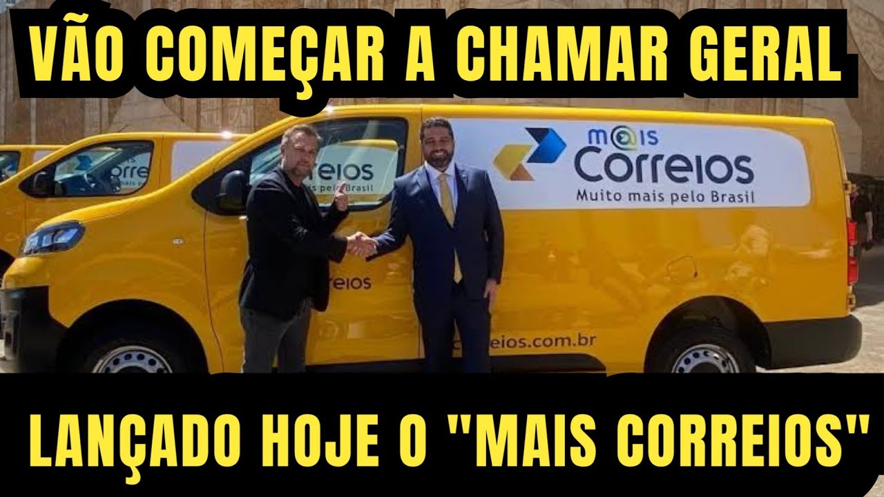 FINALMENTE VÃO COMEÇAR A CHAMAR A GALERA DO CONCURSO DOS CORREIOS 2024 / FOI LANÇADO O MAIS CORREIOS
