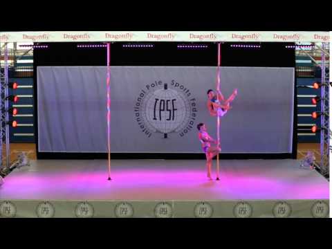 Camille Prenez & Sandra De Sloovere  - Doubles - Prelim - World Pole Sports Championships  2015