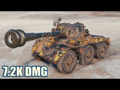 FV601 Saladin • 7.2K DMG 10 KILLS • WoT Gameplay