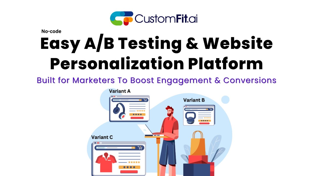 CustomFit AI A/B Testing & CRO Demo