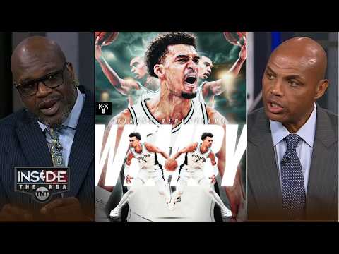 "Spurs are coming for the West crown!" – Chuck & Shaq SHOCKED by Wembanyama surge | INSIDE THE NBA