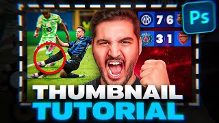 How to Make a Football Thumbnail in Photoshop