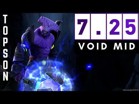 TOPSON  MID FACELESS VOID patch 7.25   Dota 2