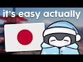 Learning Japanese Isn't Actually That Hard