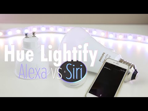 HUE Lightify : Alexa vs Siri welches System ist für die Steuerung besser?