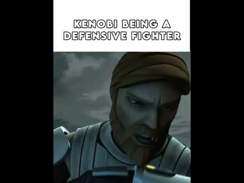 Obi wan being a “defensive” fighter #starwars #edit #starwarscharacter #jedi #starwarsedit