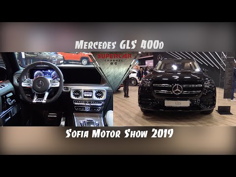 2020 Mercedes Benz GLS 400d  4matic Walkaround overvew at Sofia Motor Show 2019