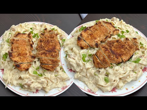 Creamy Fettuccine Pasta Recipe | Fettuccine Alfredo Recipe | Pasta Recipe | Creamy Pasta Recipe