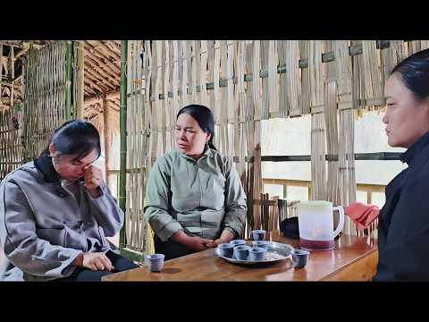 The girl fell into despair when she couldn't find the man to get her money back.