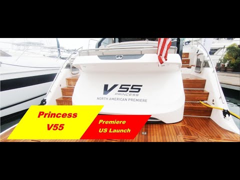 $2,800,000 Princess V55 US Premiere