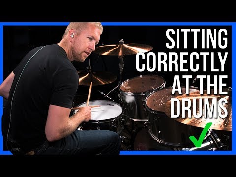 How To Have Good Posture On The Drums