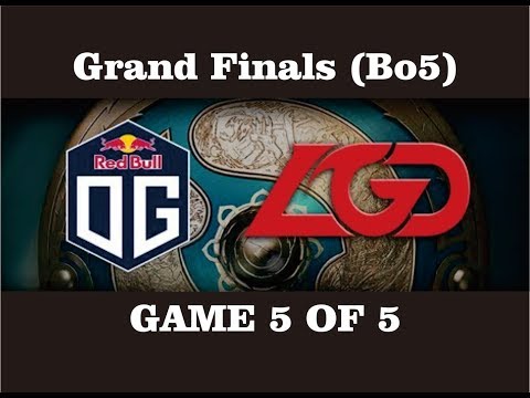 Full Game 5 Grand Final (Bo5) OG vs PSG LGD The International 2018