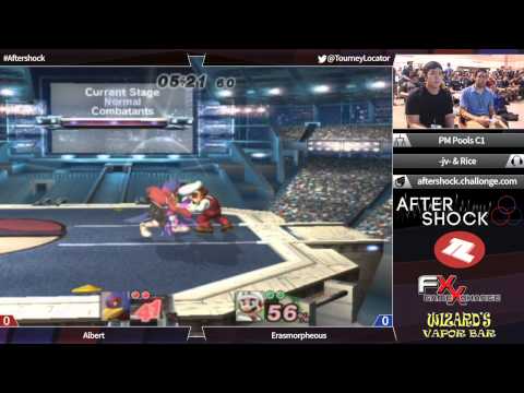 Aftershock PM - Albert (Falco) vs Erasmorpheous (Mario) - Pools C1