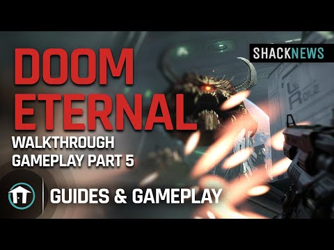 DOOM ETERNAL Gameplay Walkthrough Part 5 - No Commentary