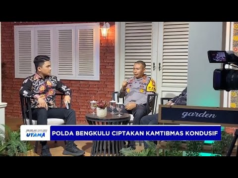 KAPOLDA BENGKULU AJAK MASYARAKAT JAGA KAMTIBMAS JELANG PILKADA