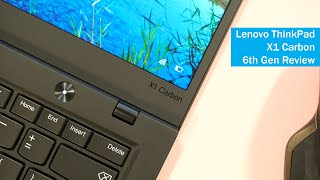 Video thumbnail for Lenovo ThinkPad X1 Carbon 6th Gen Review (2019) by Dove Computer Solutions Ltd