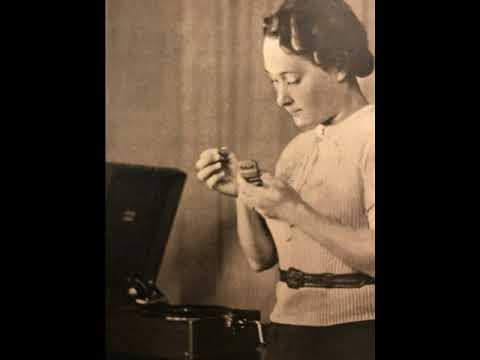 Elena Lauri, Orchester Hans Carste, Gedämpftes Licht ein Tango und du, Chanson, 1938