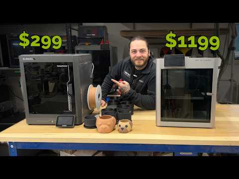 Cheap vs expensive: Can the Elegoo Centauri hold its own against the Bambu X1C?